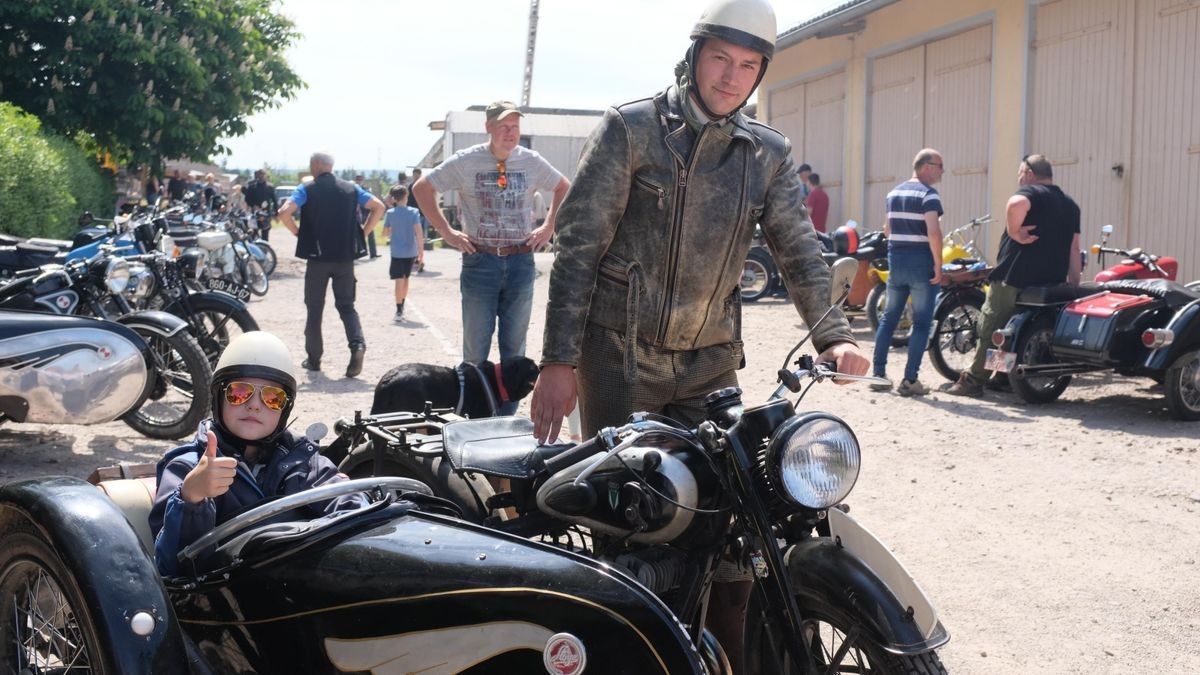 Das Oldtimer-Motorrad-Treffen in Berlstedt feiert in diesem Jahr runden Geburtstag. Zur 20. Auflage war am Samstag wieder einiges geboten.