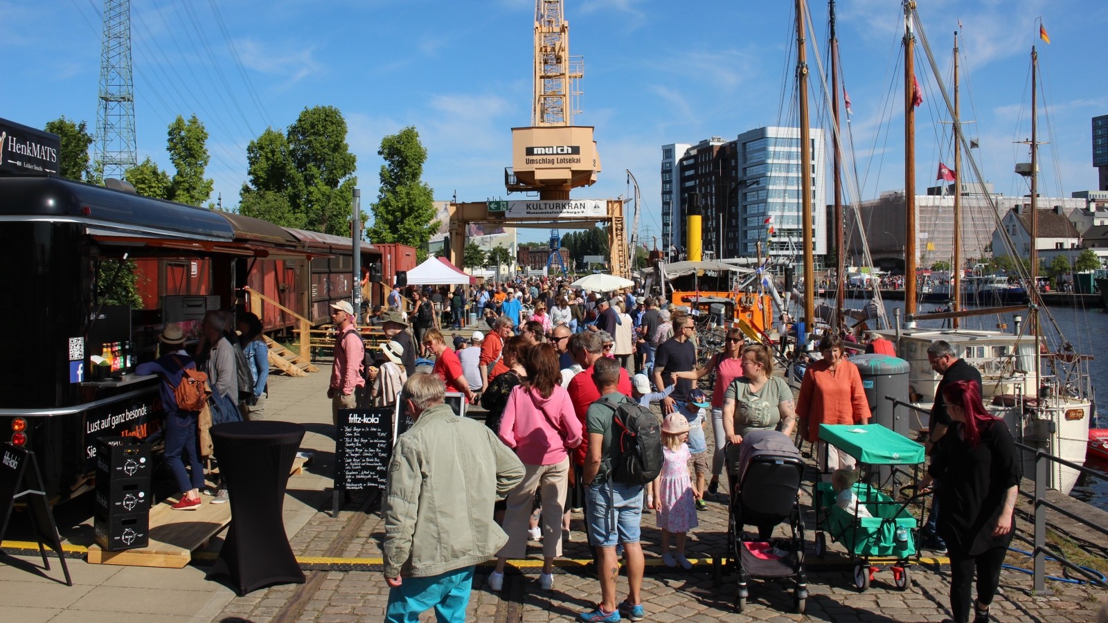 Mehr Schiffe, mehr Programm: So startet Harburg ins Binnenhafenfest