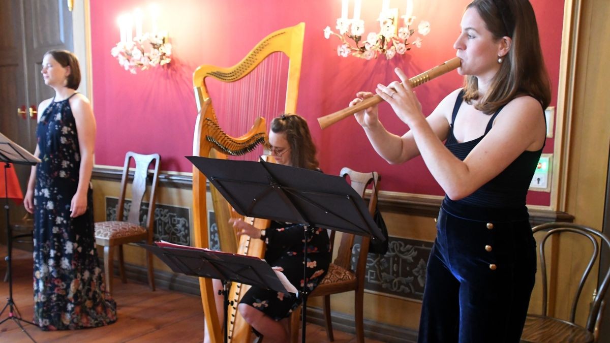 Sospiratem aus Leipzig sorgen bei den Schlössertagen im Neuen Palais in Arnstadt für Begeisterung.