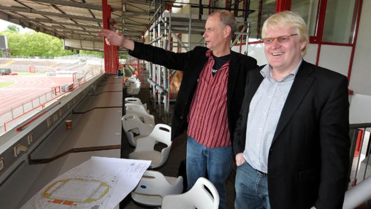 Hajo Sommers und Thomas Dietz. Foto: Franz Meinert