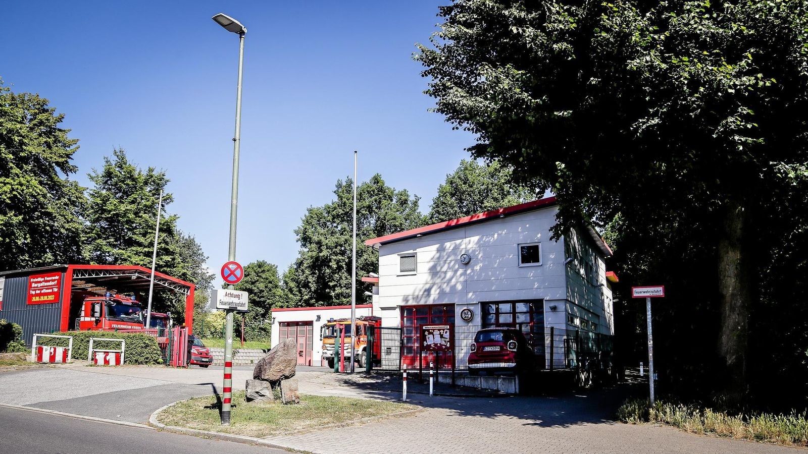 Essen Wo die Freiwillige Feuerwehr ein Parkplatzproblem hat