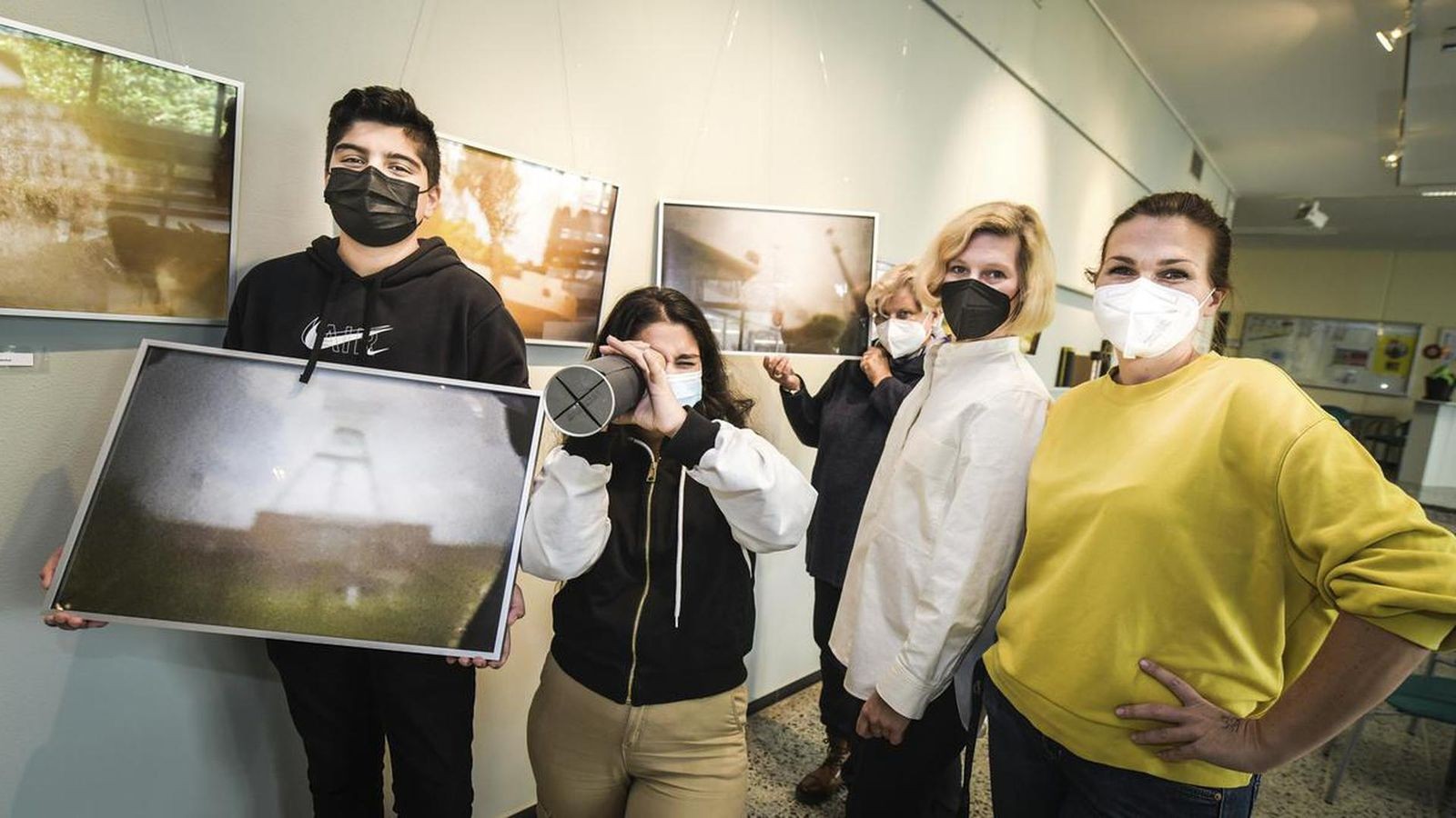 Bochum Schüler fotografieren mit selbstgebauten Kameras