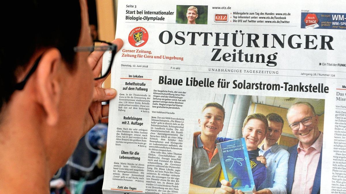 Ostthüringer Zeitung Auch digital die Nummer 1 in Ostthüringen