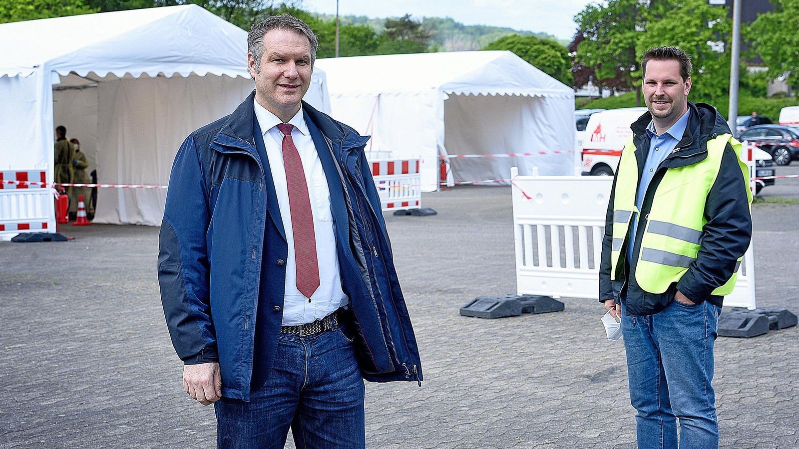Hagen DriveInImpfungen am Kirchenbergstadion