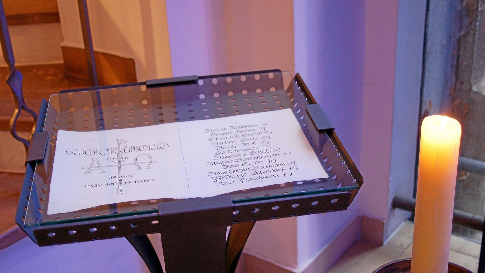 Essen Gedenken an „Unbedachte“ Sterben ohne Angehörige