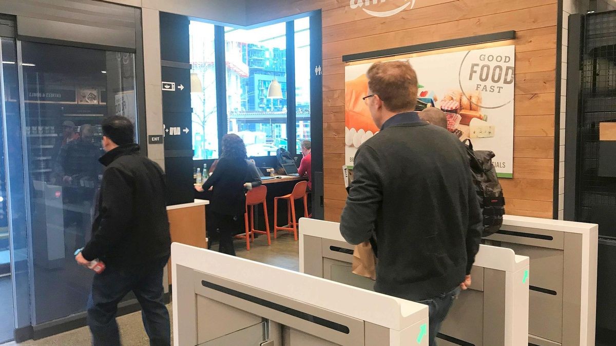 AmazonSupermarkt ohne Kassen in Seattle