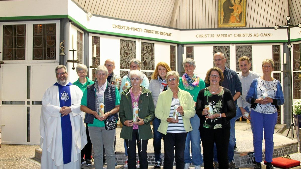 Isselburg Emotionaler Moment für Pilger nach Rückkehr