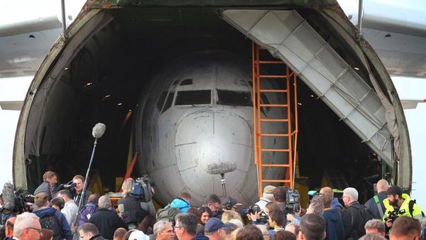 Ukraine schafft Frachtflugzeug heimlich nach Deutschland