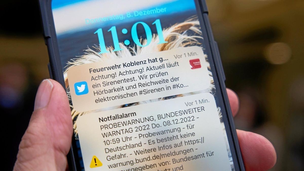 Der nächste Landesweite Warntag ist am 9. März 2023