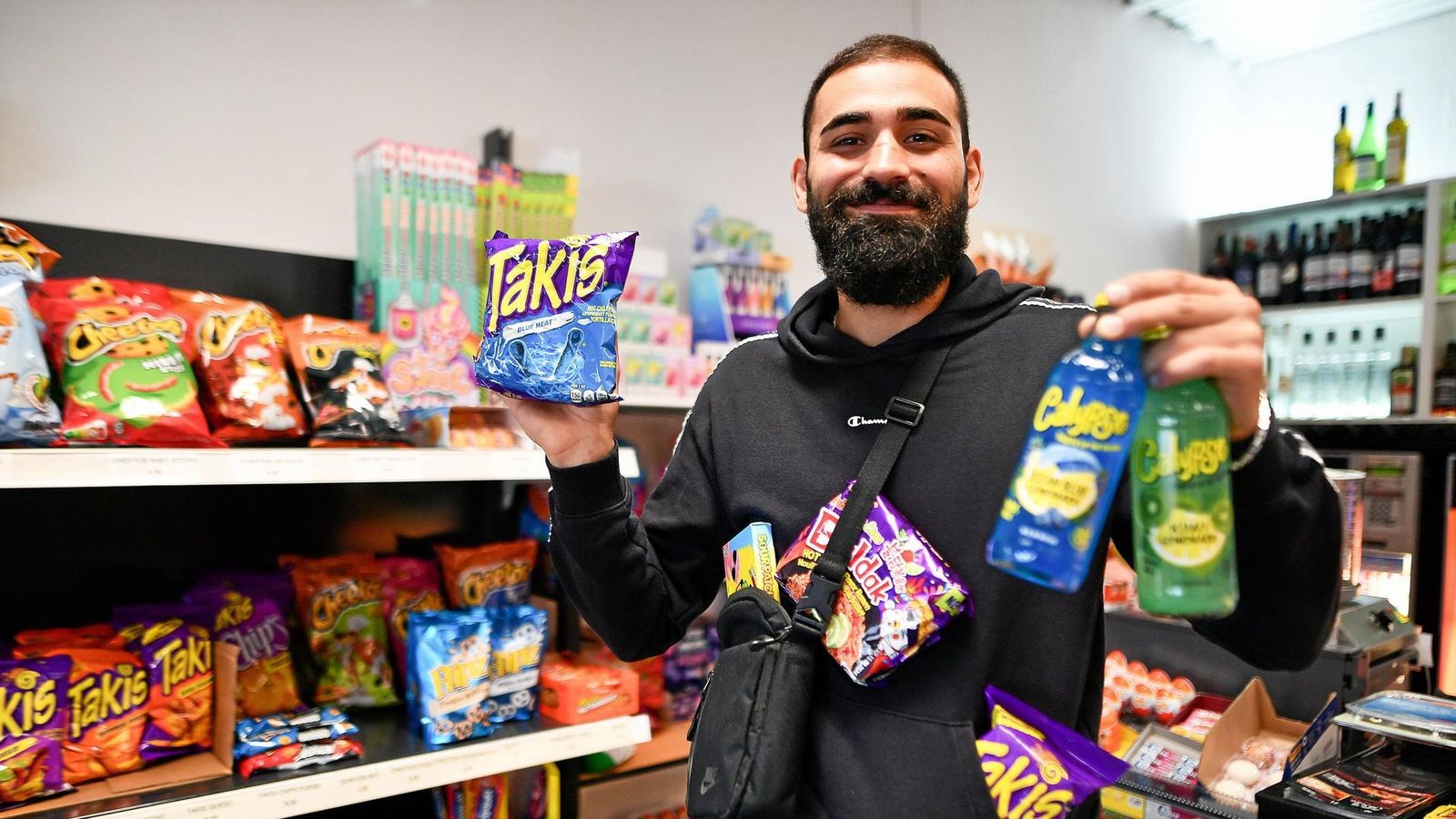 Takis, Buldak, Calypso, Nerds Heiligenhauser hat die Trends