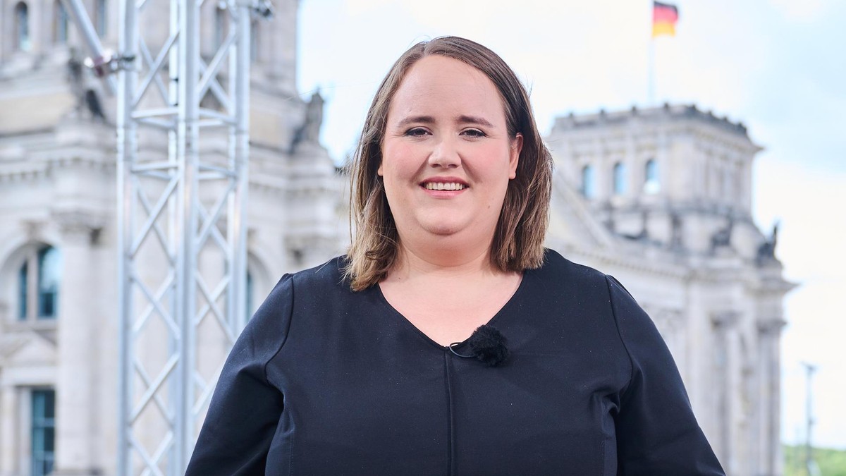 Ricarda Lang (Grüne) im Juli 2023. Ricarda Lang (Grüne) im Juli 2023.