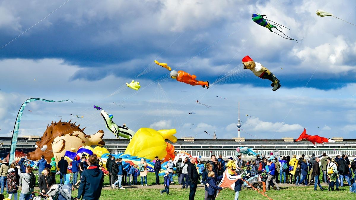 Drachenfest 2024 auf dem Tempelhofer Feld Wichtiger Hinweis vom