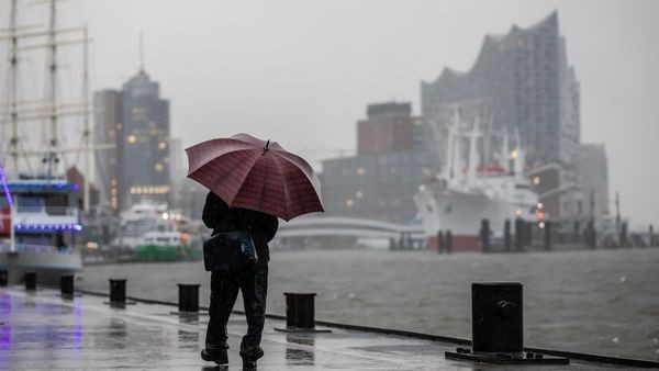 Kalt, nass, nebelig – in Hamburg wird es ungemütlich