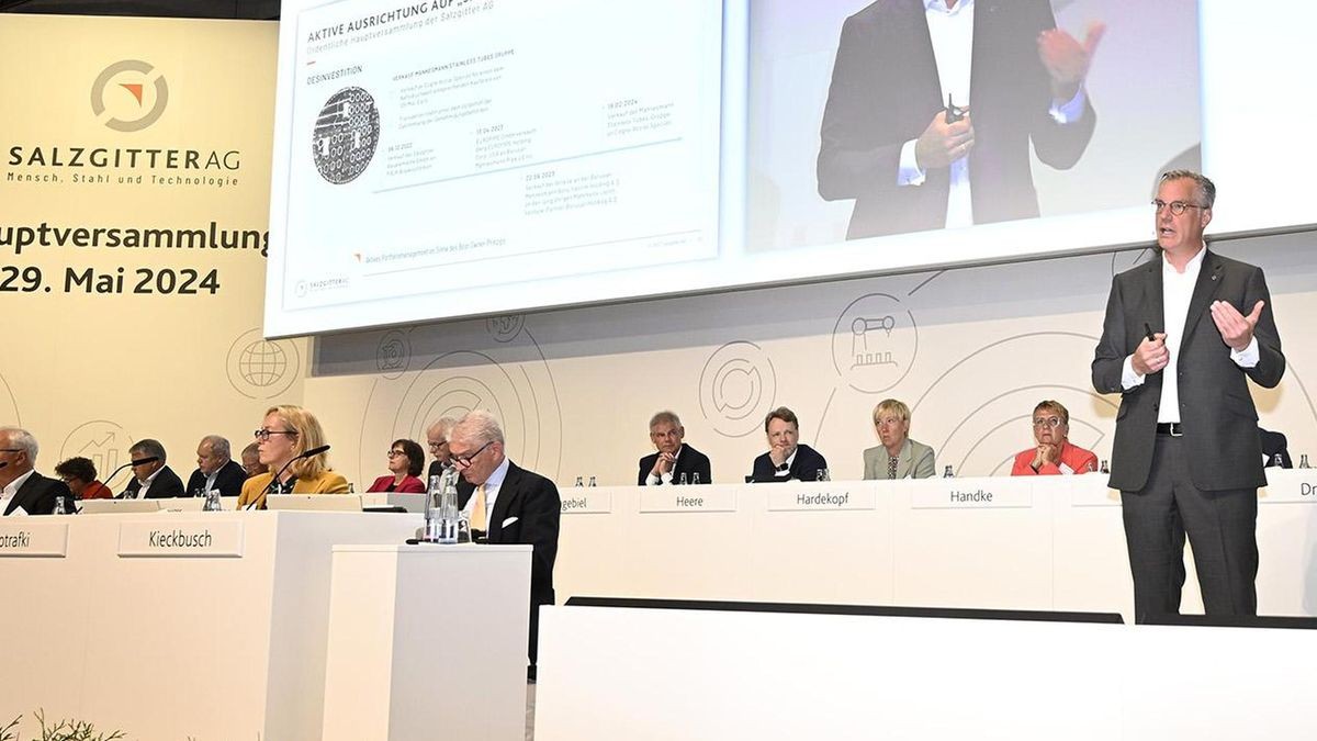 Groebler Wir dulden keine Spalter bei der Salzgitter AG