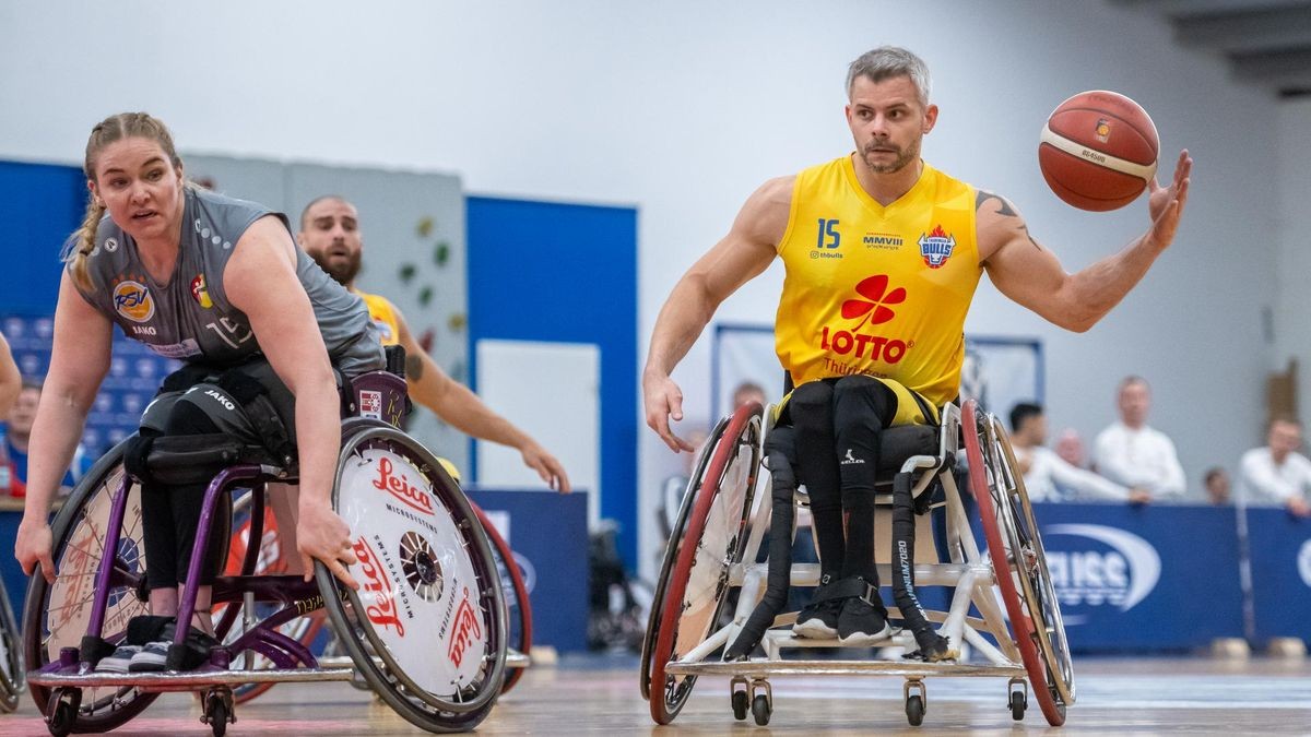 Joakim Linden (hier gegen Lahn-Dills Rose Hollermann) war in der abgelaufenen Saison der konstanteste Elxlebener. 