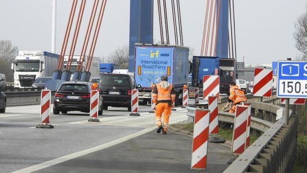Norderelbbrücke: Strenge Regel für Lastwagen wird ausgeweitet