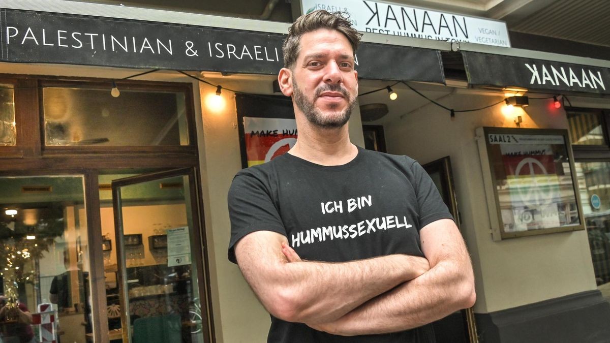 Oz Ben David vom Restaurant „Kanaan“ in Prenzlauer Berg Restaurant Kanaan Prenzlauer Berg Oz Ben David