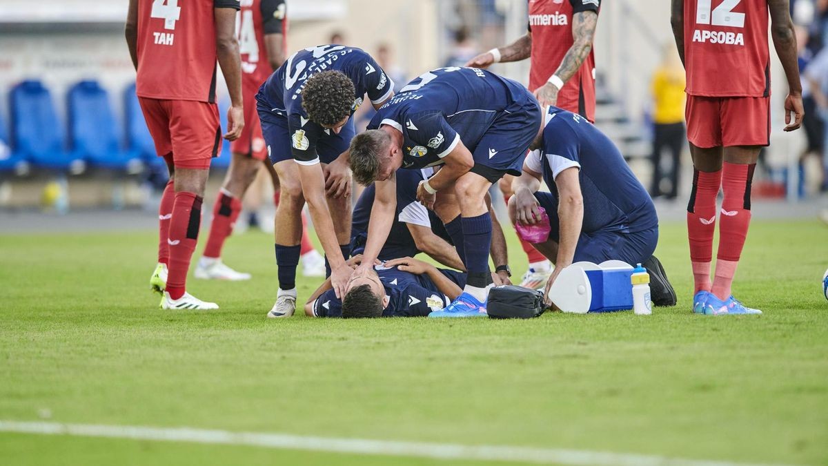 DFB-Pokal FC Carl Zeiss Jena gegen Bayer Leverkusen