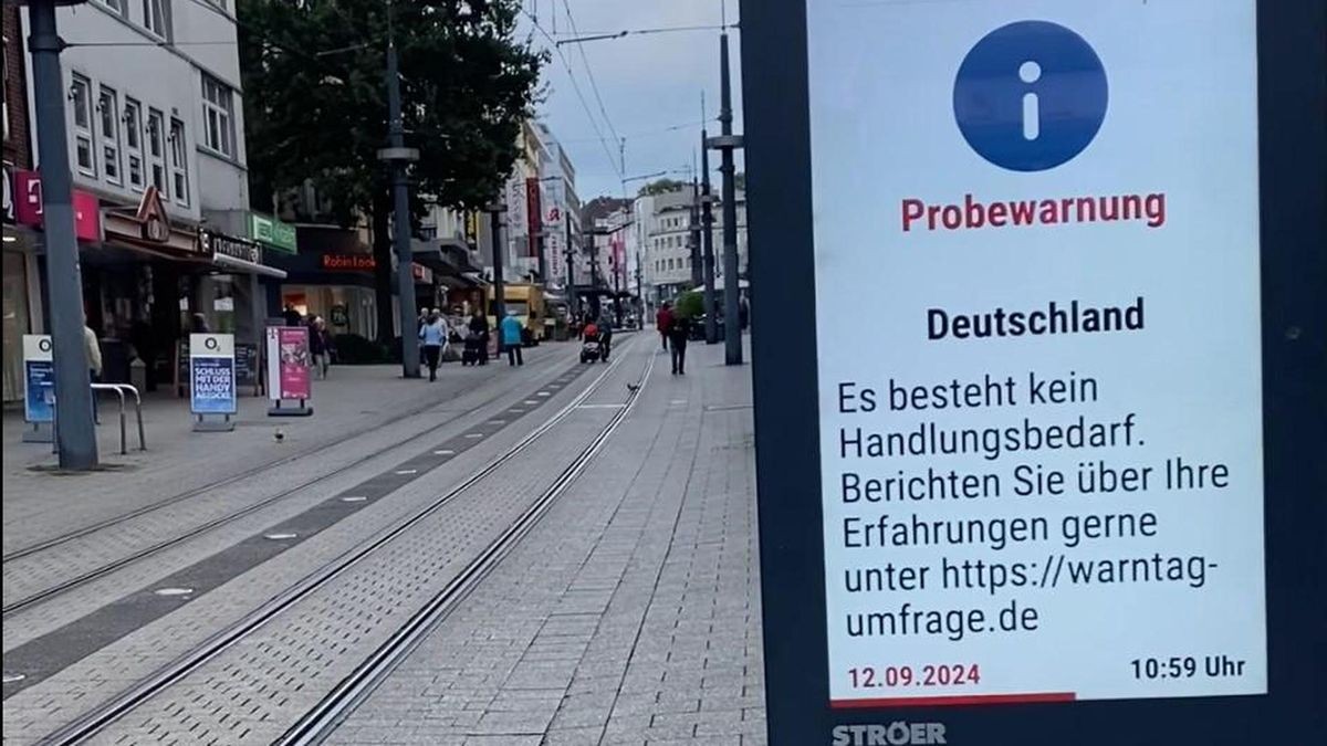 Warntag in NRW Probealarm mit Sirenen und CellBroadcast