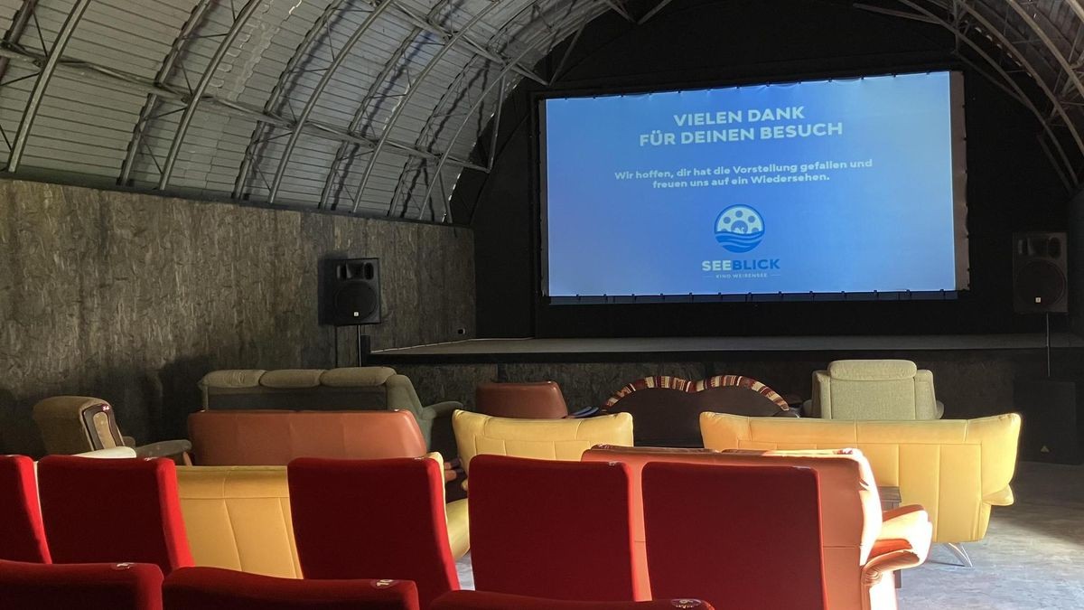Seeblick Kino Weißensee von Mario Müller