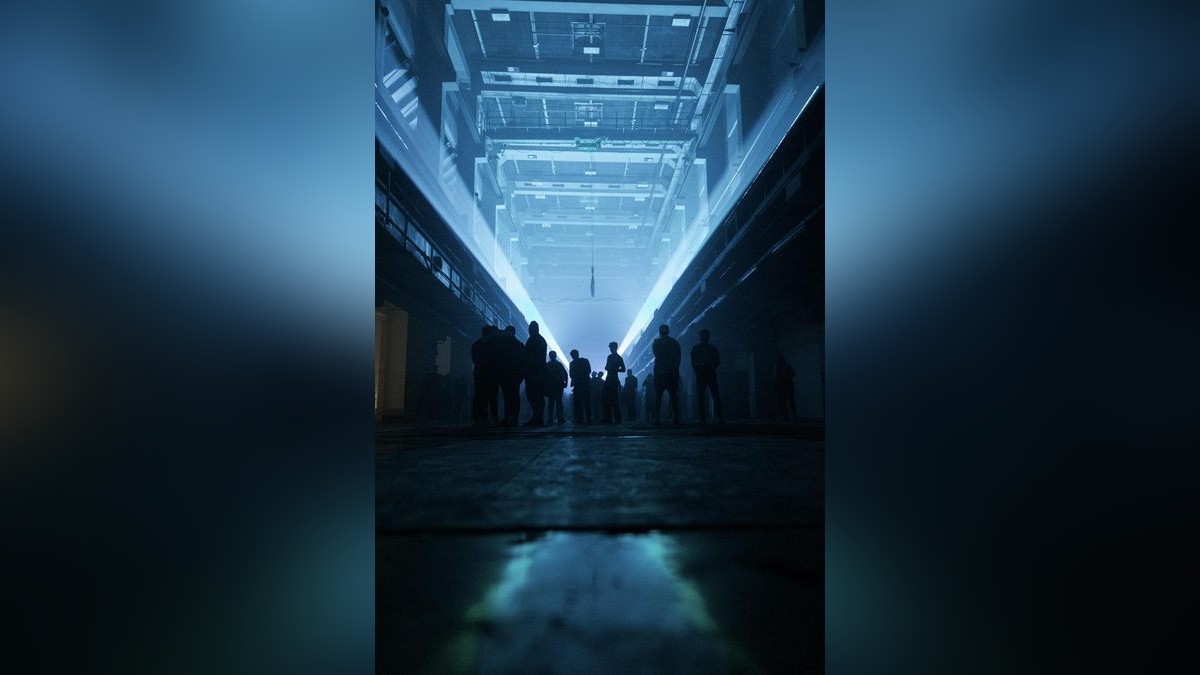 Techno schallte durch die Druckereihallen in Erfurt