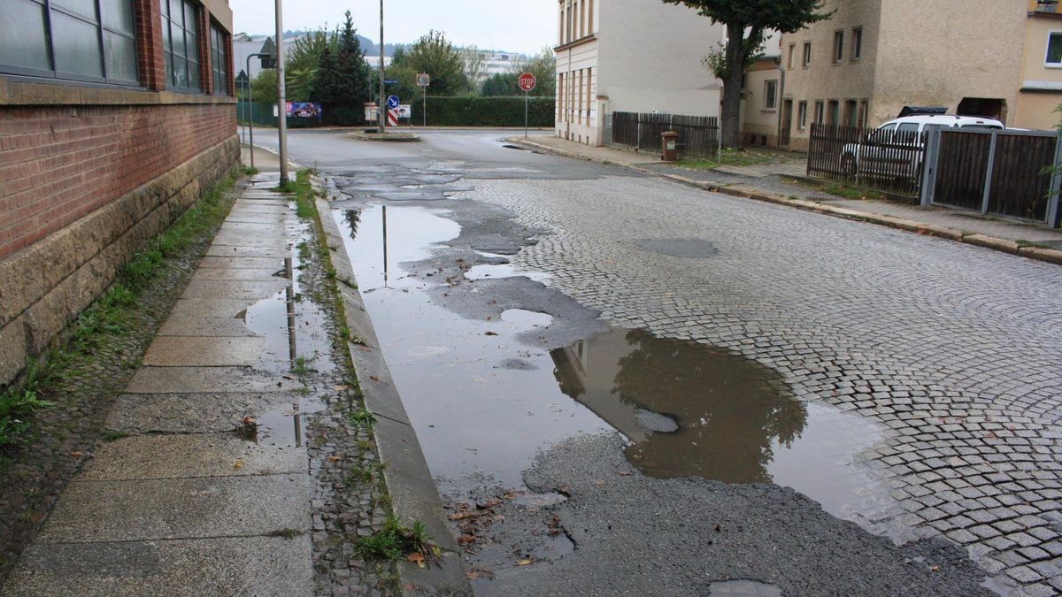 Aktuelle Sperrung hilft einer Straße in Gera nicht