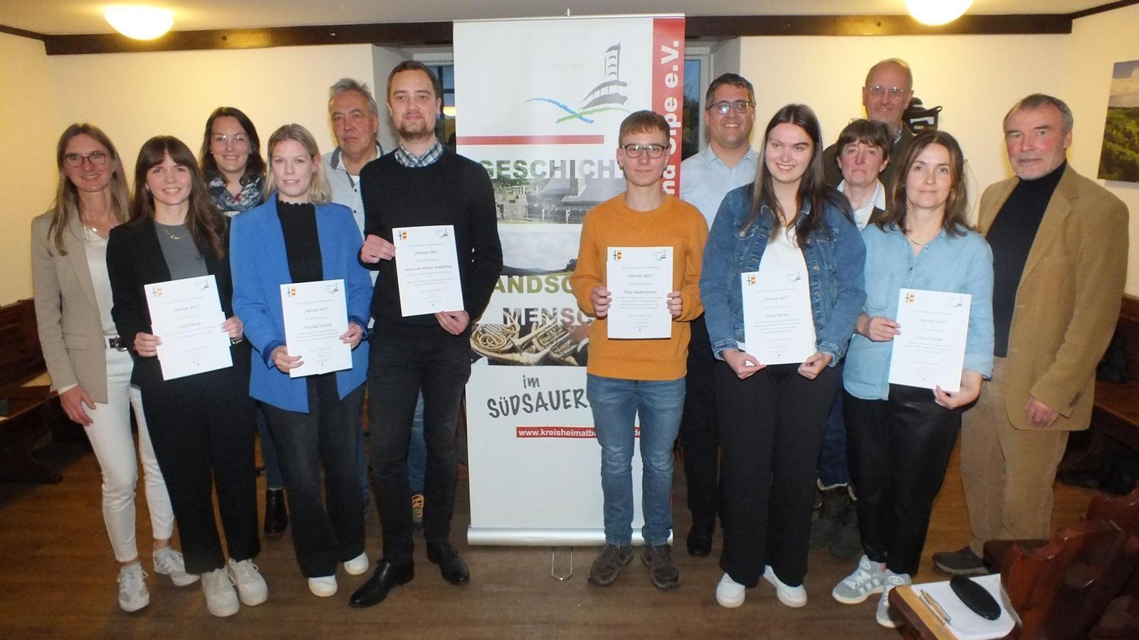 Kreis Olpe Schüler und Studenten werden zu Heimatforschern