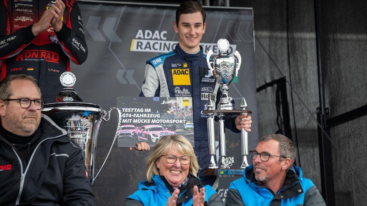 Georg-Motorsport-Pilot Maxim Felix Dacher feiert Platz drei im ADAC-Tourenwagen-Junior-Cup-Gesamtranking
