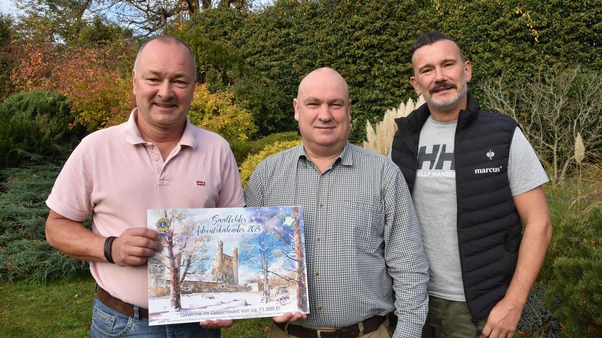 Saalfelder Adventskalender 2024 mit Gewinnen in beachtlicher Höhe