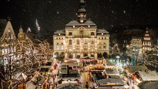 Weihnachtsmarkt: Lüneburg überrascht mit neuem Lichterspektakel