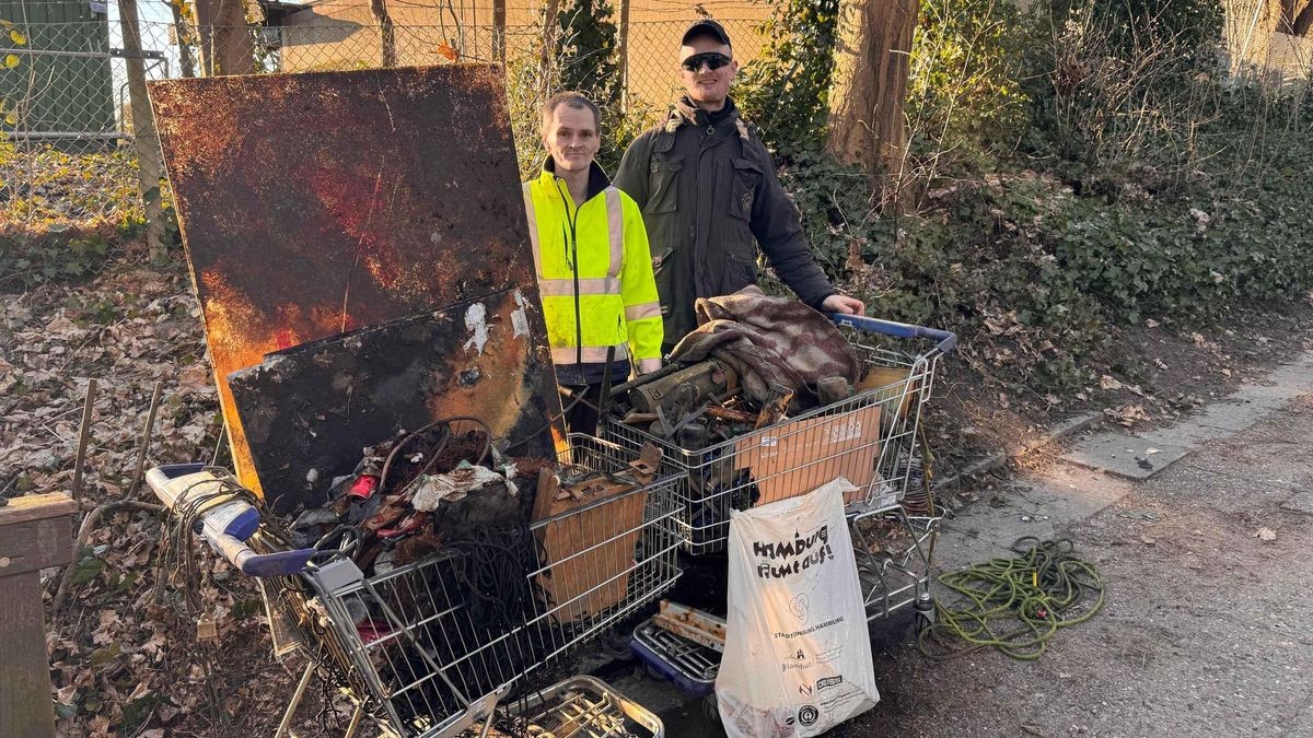 Harburg Müll in der Außenmühle Frühjahrsputz mit verstörender Bilanz
