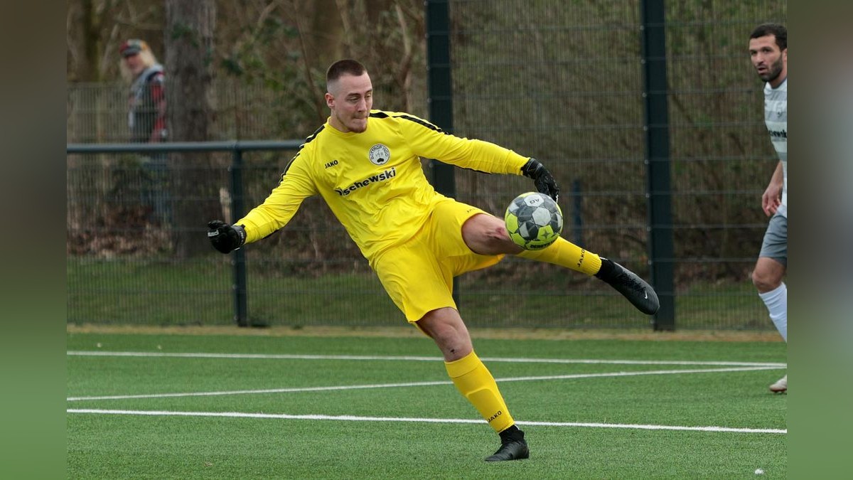 Für Trebaljevac der beste Keeper der Landesliga: Joel Frenzel. SV Scherpenberg gegen VfB Bottrop