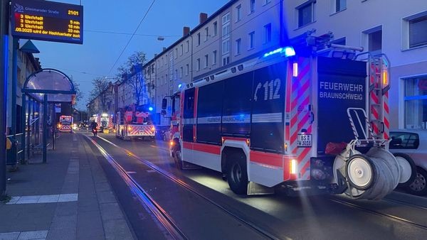 Feuerwehreinsatz in Braunschweig – Gliesmaroder Straße gesperrt