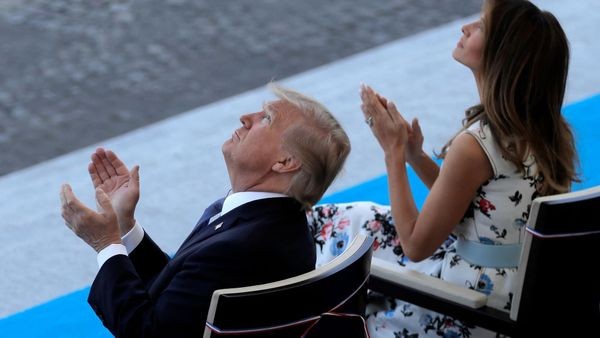 Trump feiert seinen Geburtstag mit Panzern und Hubschraubern