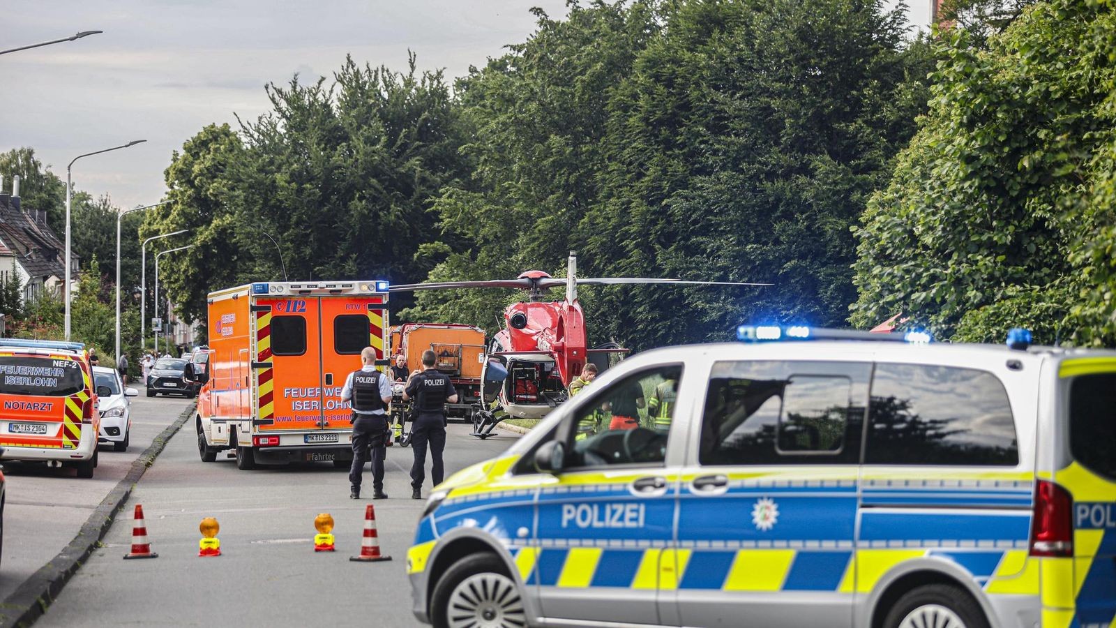 Unfall-in-Iserlohn-Rettungshubschrauber-angefordert