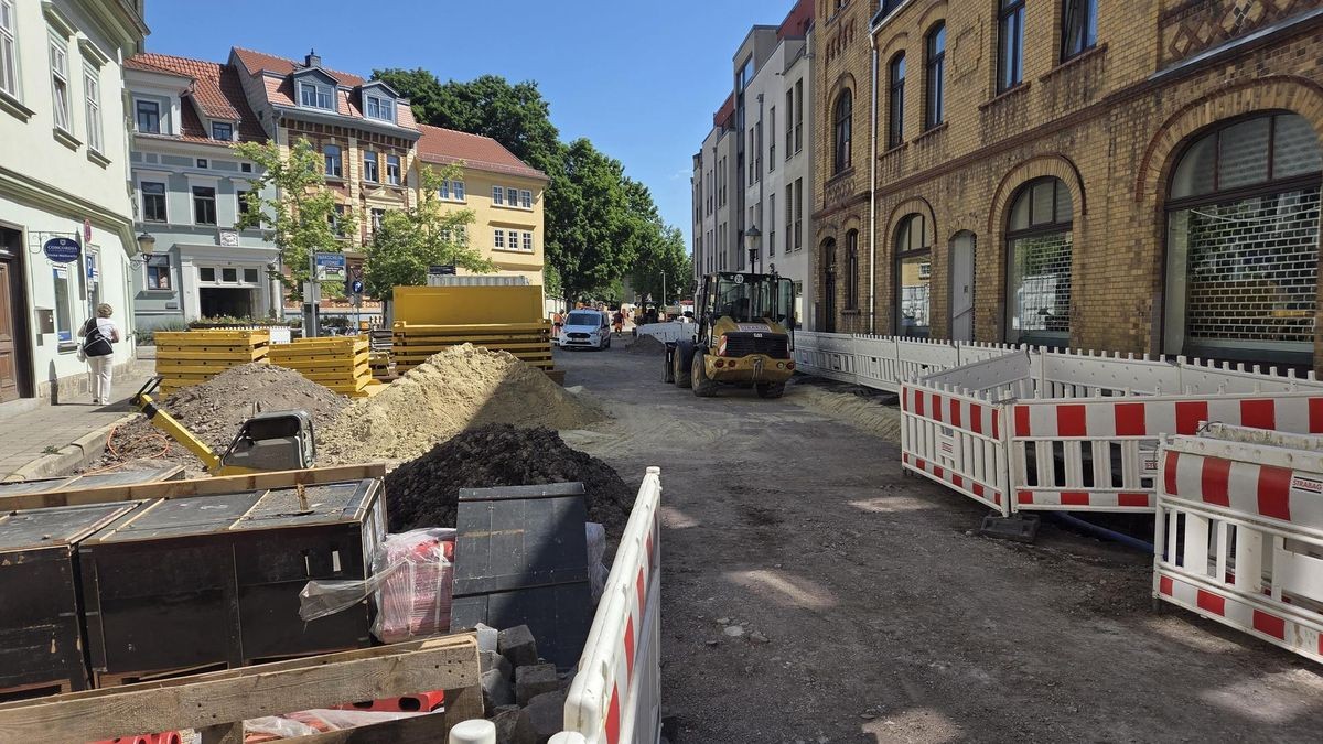 Baustelle Schlossstraße