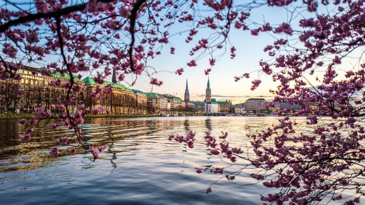 Immobilien in Hamburg sind im deutschlandweiten Vergleich teurer als viele andere Städte. Ein Blick auf die Hamburger Innenstadt