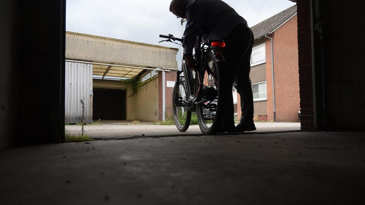Symbolbild Fahrraddiebstahl aus Garage