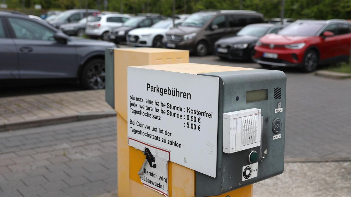Parkgebühren am Klinikum
