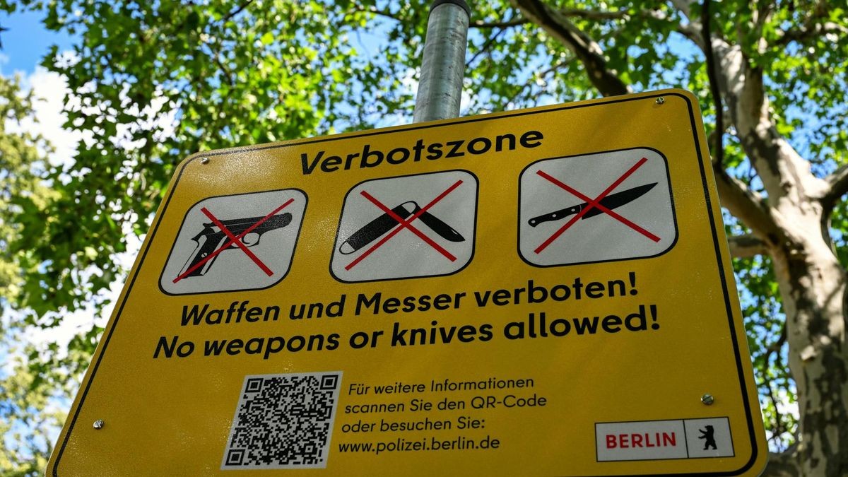 Waffenverbotszone in Berlin