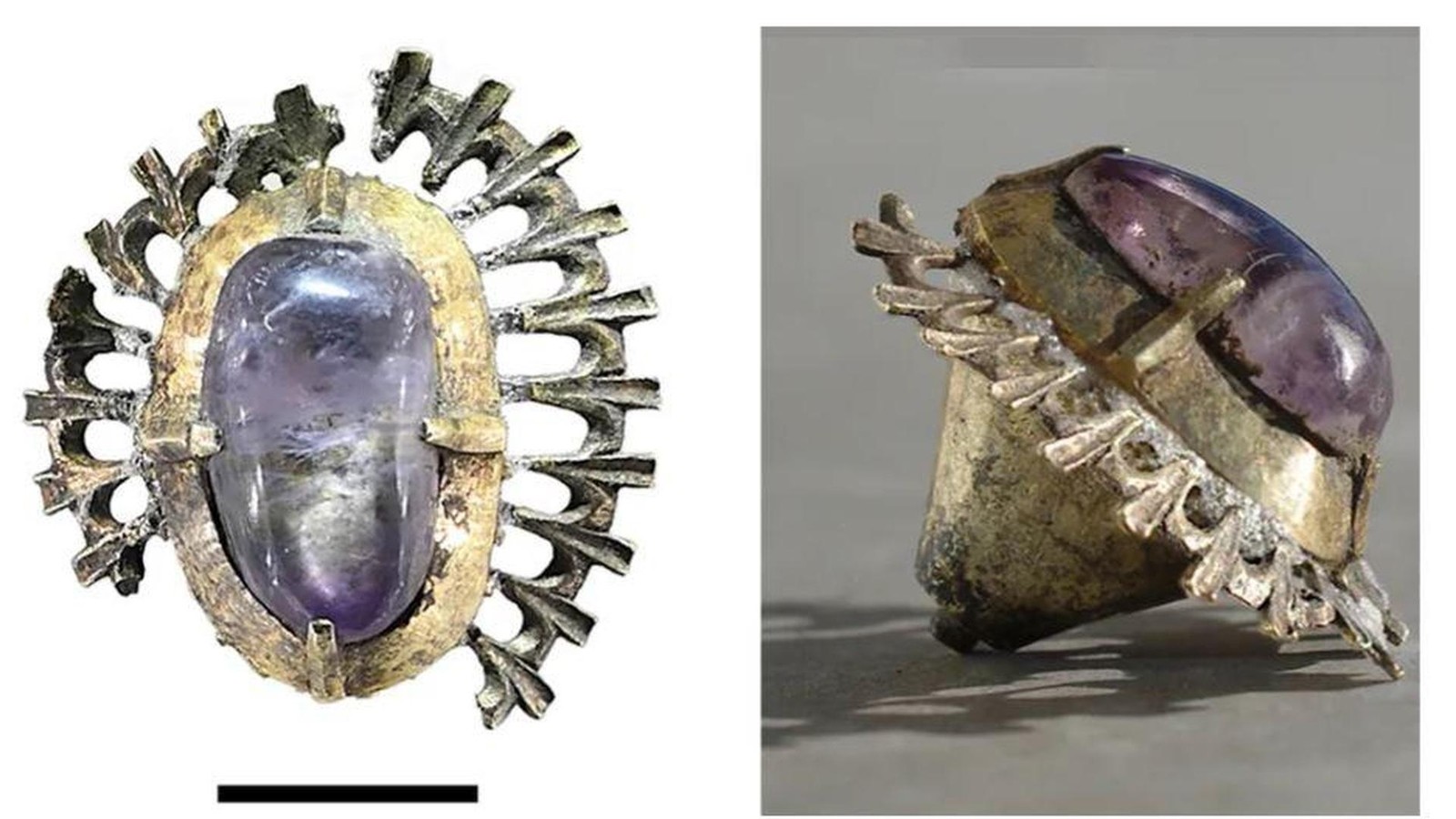 Polen-Verlorener-Amethyst-auf-Burg-Kolno-wirft-R-tsel-auf