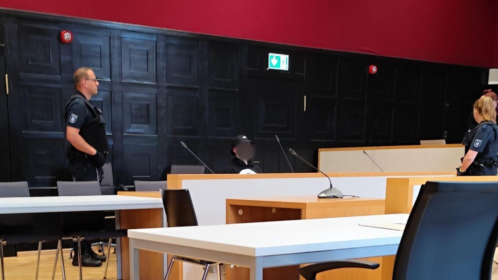 Letzte Aussage des Angeklagten vor der Urteilsverkündigung in Rudolstadt: ...