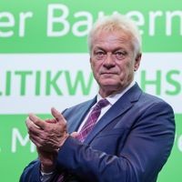 Landwirtschaftsminister Alois Rainer (CSU) beim Deutschen Bauerntag. Abschluss Deutscher Bauerntag