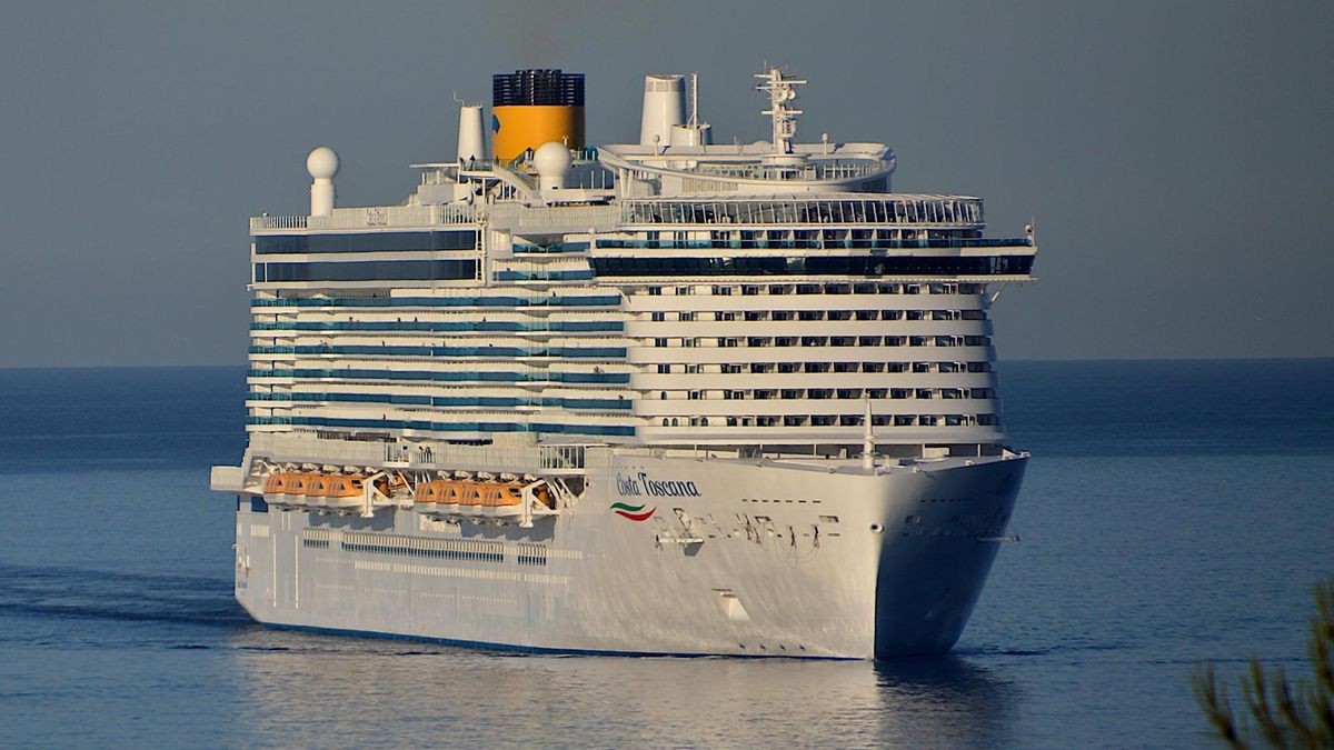 Die „Costa Toscana“ im Mai 2024 bei der Ankunft in Marseille