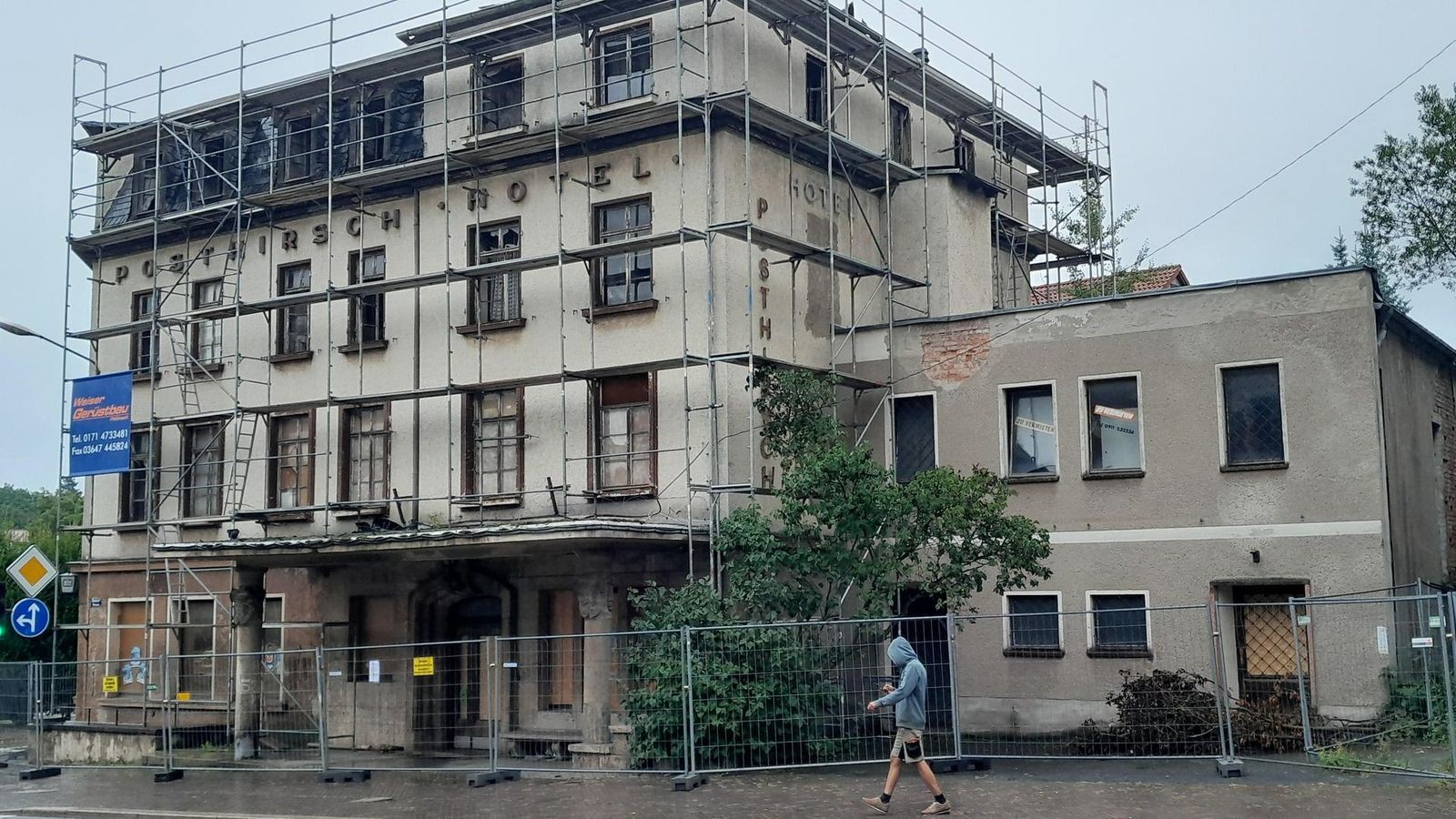 Kurioser Zeugenaufruf mit Belohnung am Posthirsch in Pößneck aufgetaucht