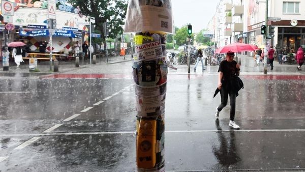 Oblaki in nevihte zajeli Berlin in Brandenburg, brez poletnega razpoloženja