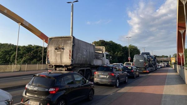 A59-Sperrung in Duisburg: Umleitung wird am Morgen zur Staufalle