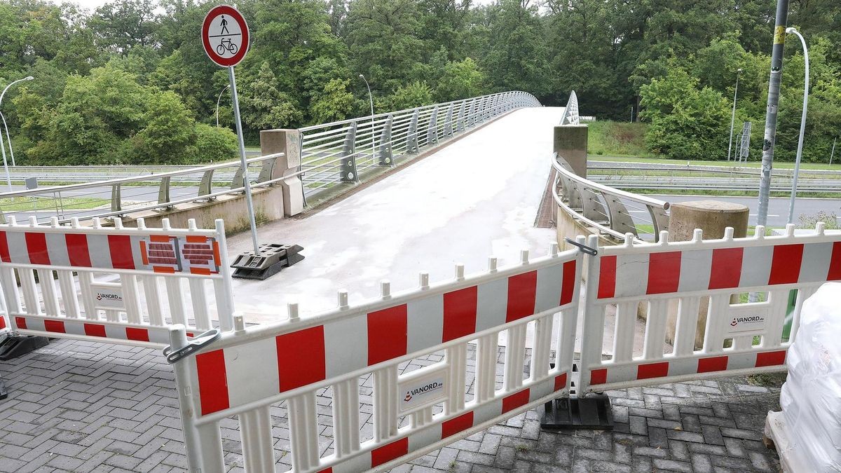 Braunschweiger Straße  Brücke  Fuß- und Radweg  28072025  