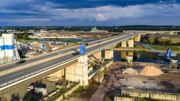 A59-Sperrung: Arbeiten an der Berliner Brücke bergen Risiken
