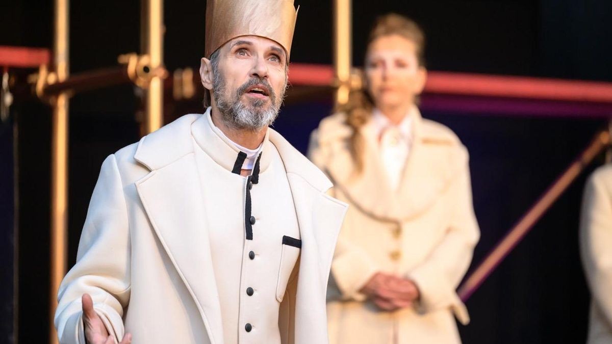 Die Shakespeare-Company spielt „Lear“ im Theater am Insulaner. Lear